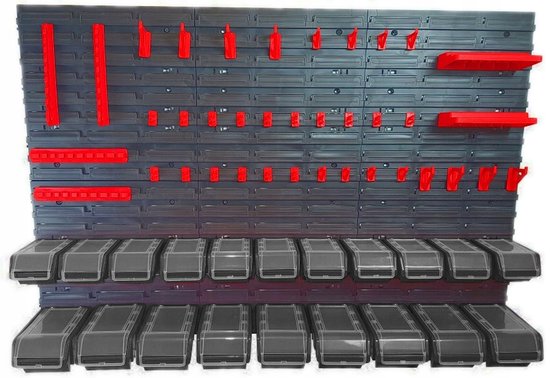 Set van 15 accessoires voor gereedschapswand - Sofame Set van 15 accessoires voor gereedschapswand - Sofame