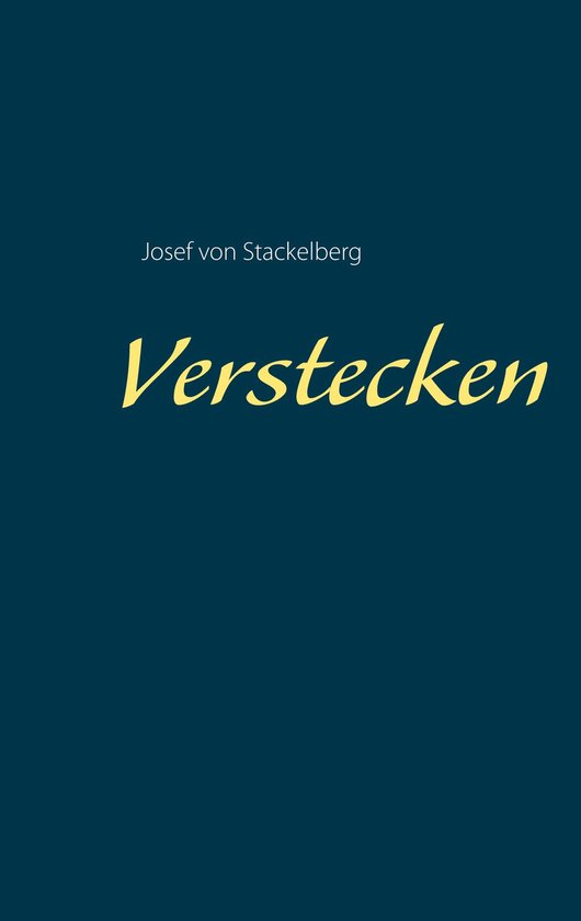 Verstecken - cover