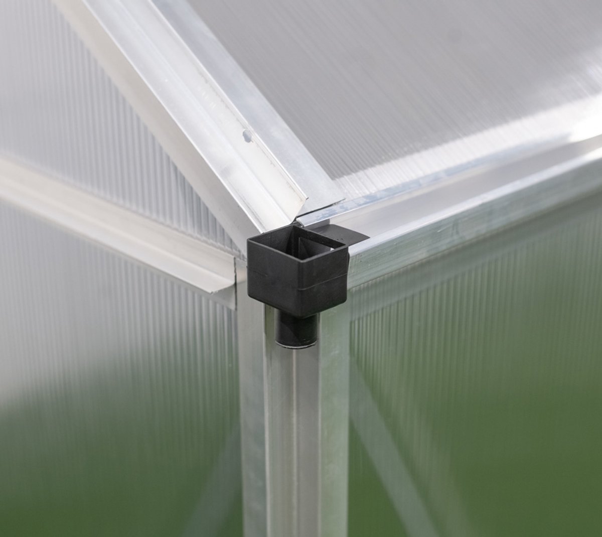 Westmann Greenhouse Flora 68 - 252 x 192 x 201 cm - Silver