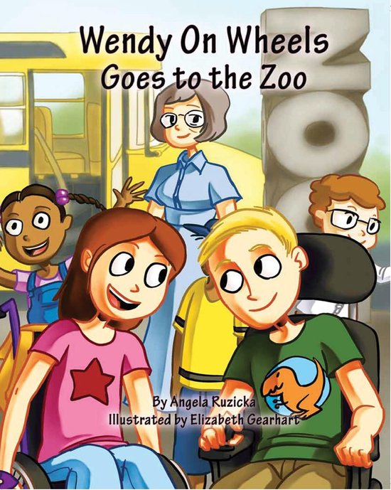 Wendy On Wheels Goes To The Zoo - cover