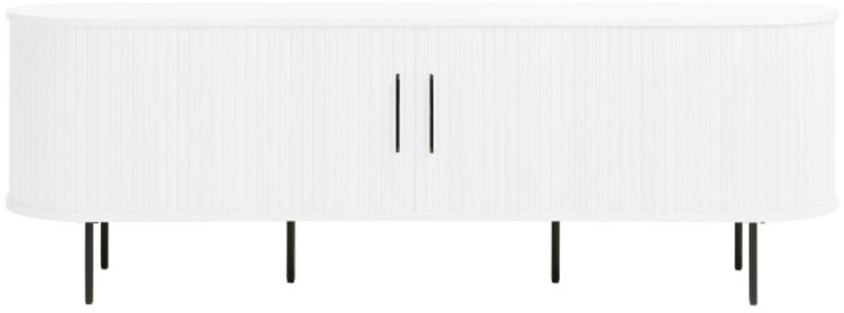 TV meubel Nola eikenhout 180 cm - Wit