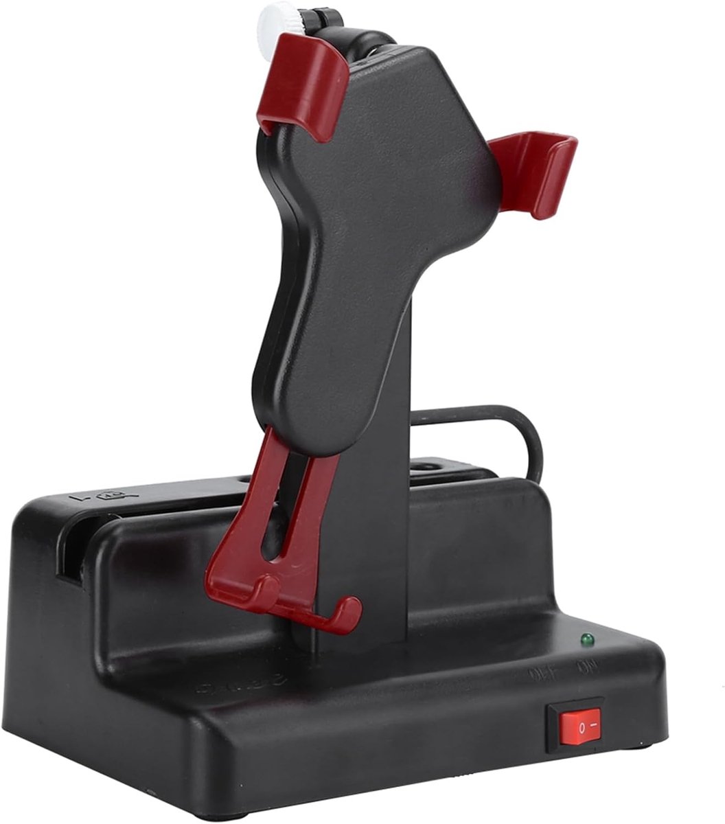 Automatische Telefoon Shaker - Donker Rood Links Rechts Swing Pedometer - USB Opladen Smartphone voor Thuis Auto Telefoon