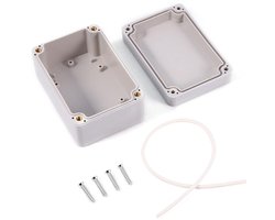 IP66 Waterproof Elektronische Projectdozen - 1pcs Junction Box - ABS - Elektrische Junction Box - Waterdichte Junction Boxes - Binnen Buiten Kabelbehuizing - Elektronische Kabels (100 x 68)