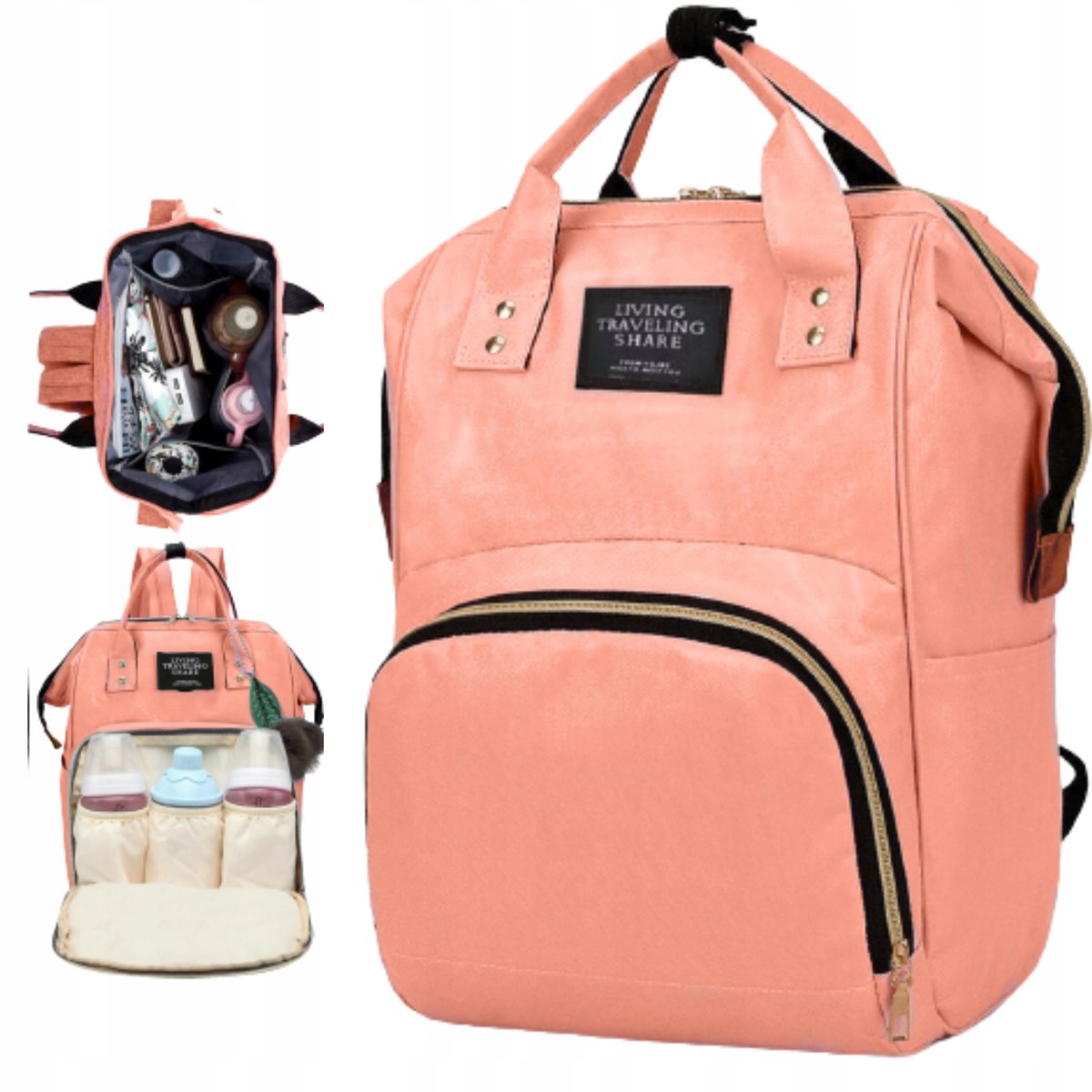 Multifunctionele Luiertas Rugzak Organizer voor Ouders 3-in-1