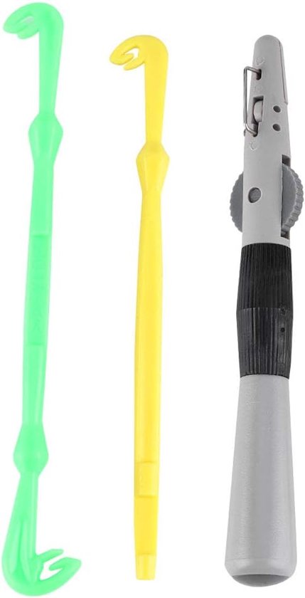 Manual Fishing Hook Tying Tool - Quick Button Tie Loop - Aluminium ...