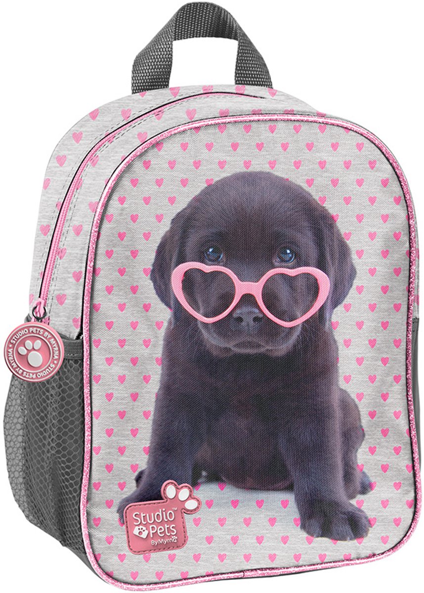 Studio Pets Puppy Glasses - Peuter Rugzak - 28 cm - Multi