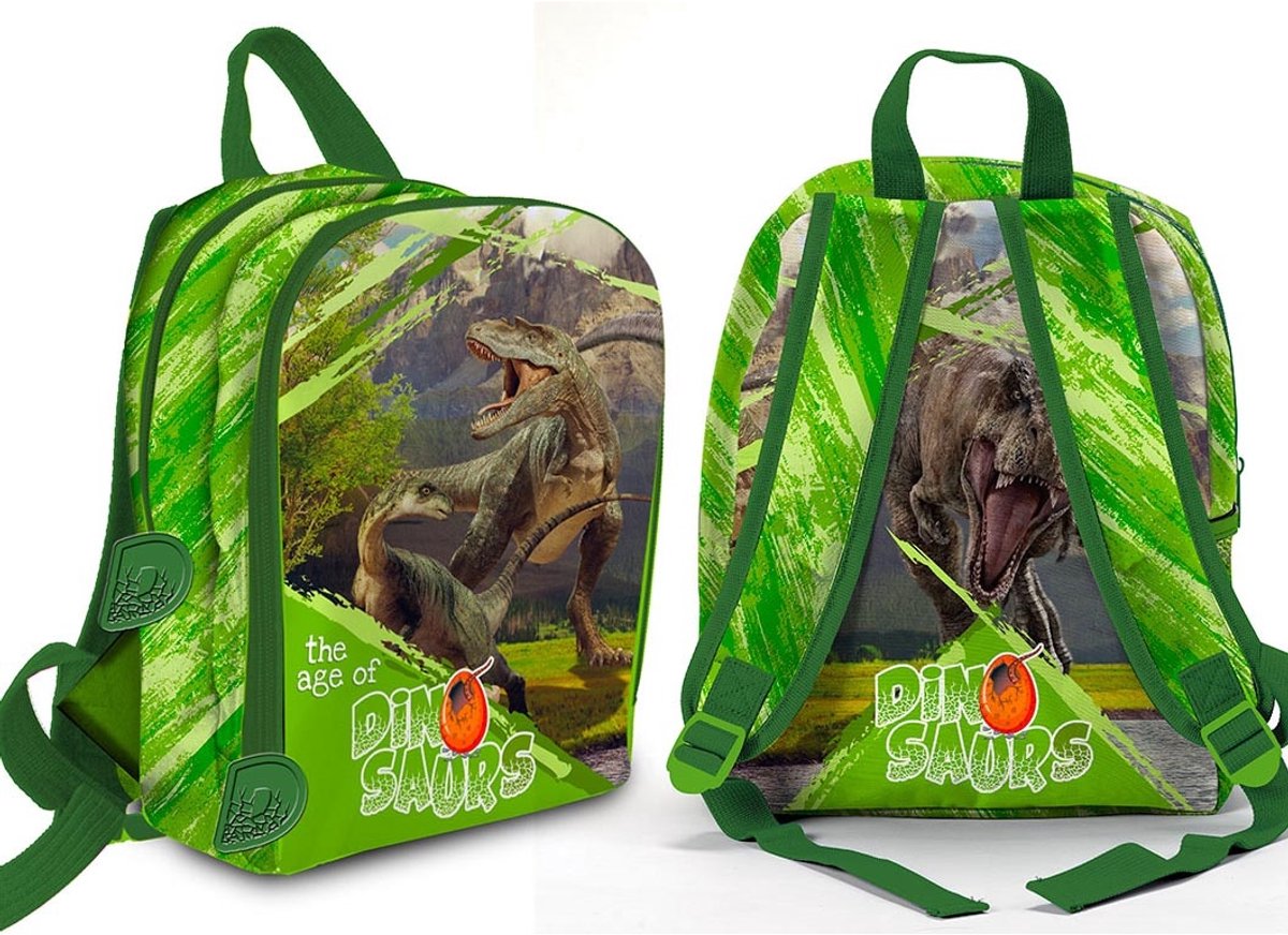 Dinosaurus Peuterrugzak T-Rex - 31 x 25 x10 cm - Polyester