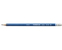 STAEDTLER Norica HB potlood met gum, 2 mm
