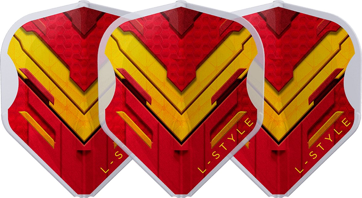 L-Style L1 EZ V-Series V1 Spain Type A Clear White - Dart Flights