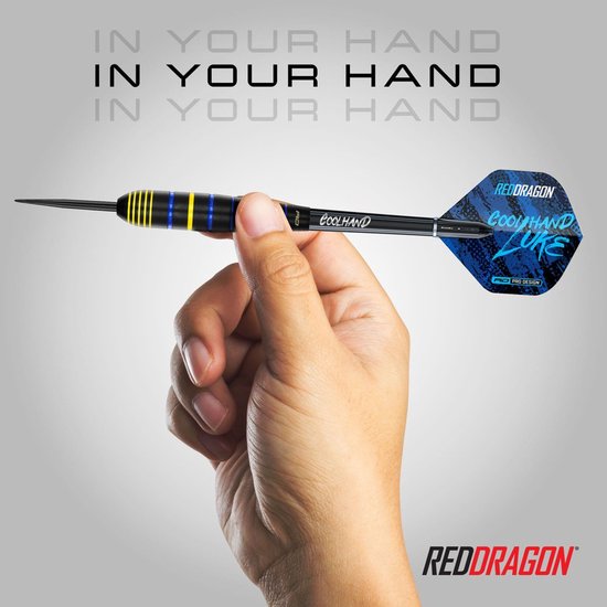 Red Dragon Luke Humphries Coolhand Luke Brass Dartshopper Exclusives - Dartpijlen van Red Dragon — afbeelding 3
