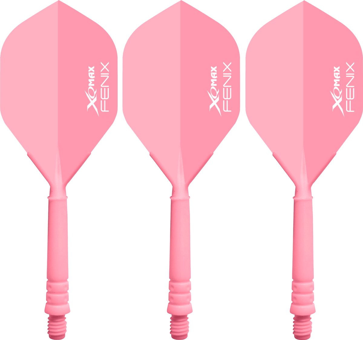 XQ Max Fenix Bar Flights Pink Standard - Dart Flights