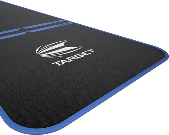 Target Darts Wereldkampioen Darts Mat Zwart Blauw - Dart Oche Mat met Soft Tip en Stalen Tip Werplijn Afstanden - Anti-slip Tapijtmatten voor Vloer en Dart Tips Bescherming - Darts Accessoires UK van Merkloos — afbeelding 2