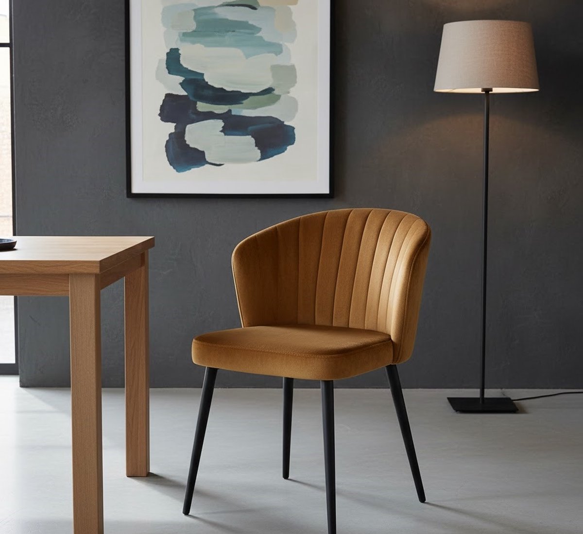 Stoel Zwart - Medahomestore