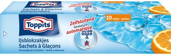 Toppits IJsblokzakjes 10 stuks — afbeelding 4