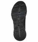 Zool van een zwarte Skechers damessneaker met profiel.