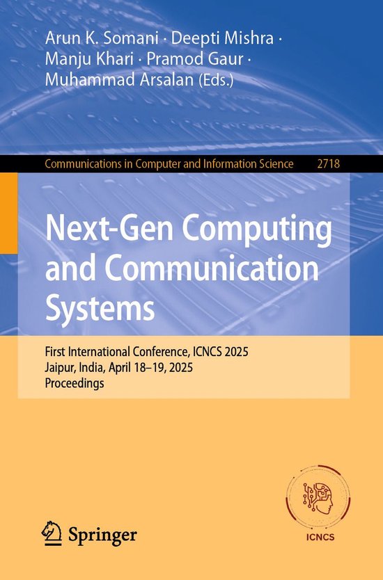 Springer Nature Proceedings Computer Science - Next-Gen Comp ... - cover