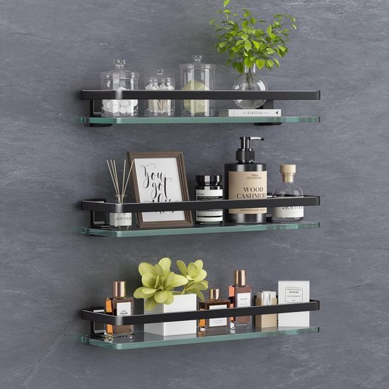 Minnor bamboe wandplank 60cm - Laatste Badkamer Trends