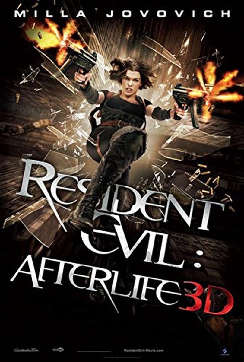 Film: Actievolle Resident Evil Afterlife in 3D op DVD