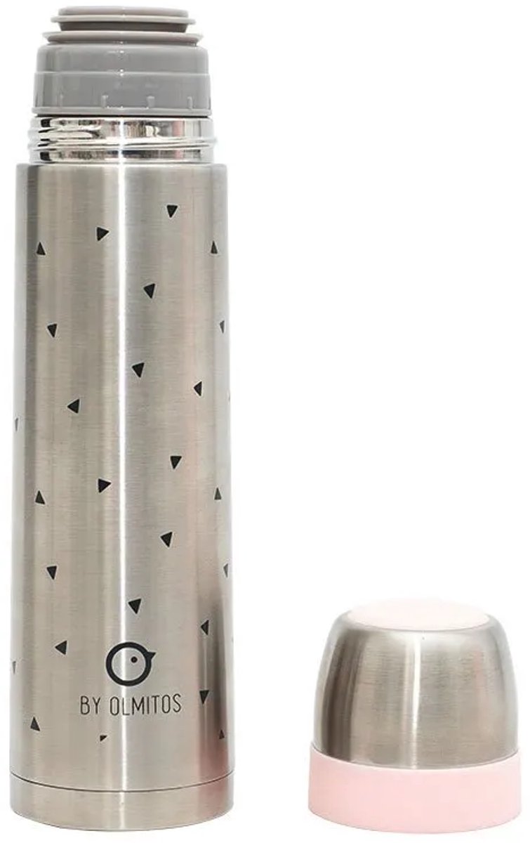 Olmitos 500ml Thermosfles Zilver