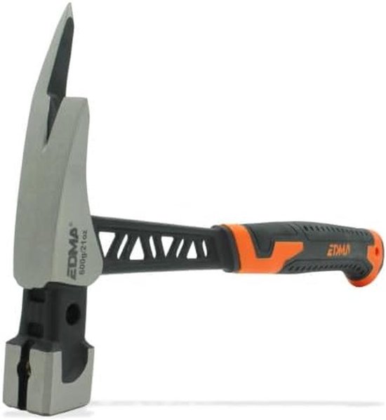 Geologische hamer - Professionele geologische onderzoekshamer, geologische onderzoeksbaksteenhamer, platte kop Rock Pick Outdoor Geologie Mineraal exploratietool