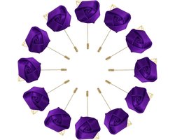 18-Broches-boutonnière-rozen-bruidegom-jubileum-formeel-diner-feest-donkerpaars-bruiloft-geschikt-voor-gelegenheidskleding