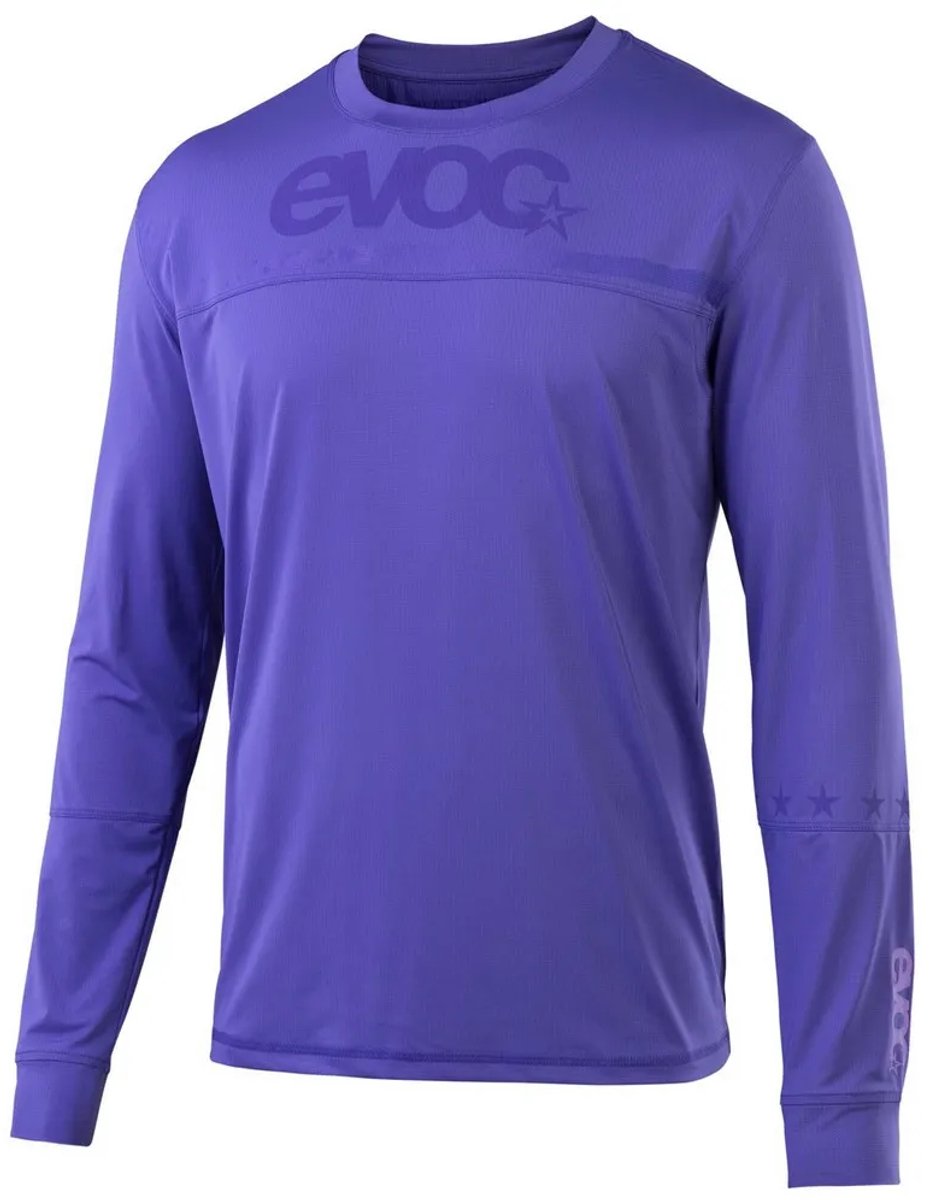 Evoc Langarm Enduro Trui Blauw,Paars L Man