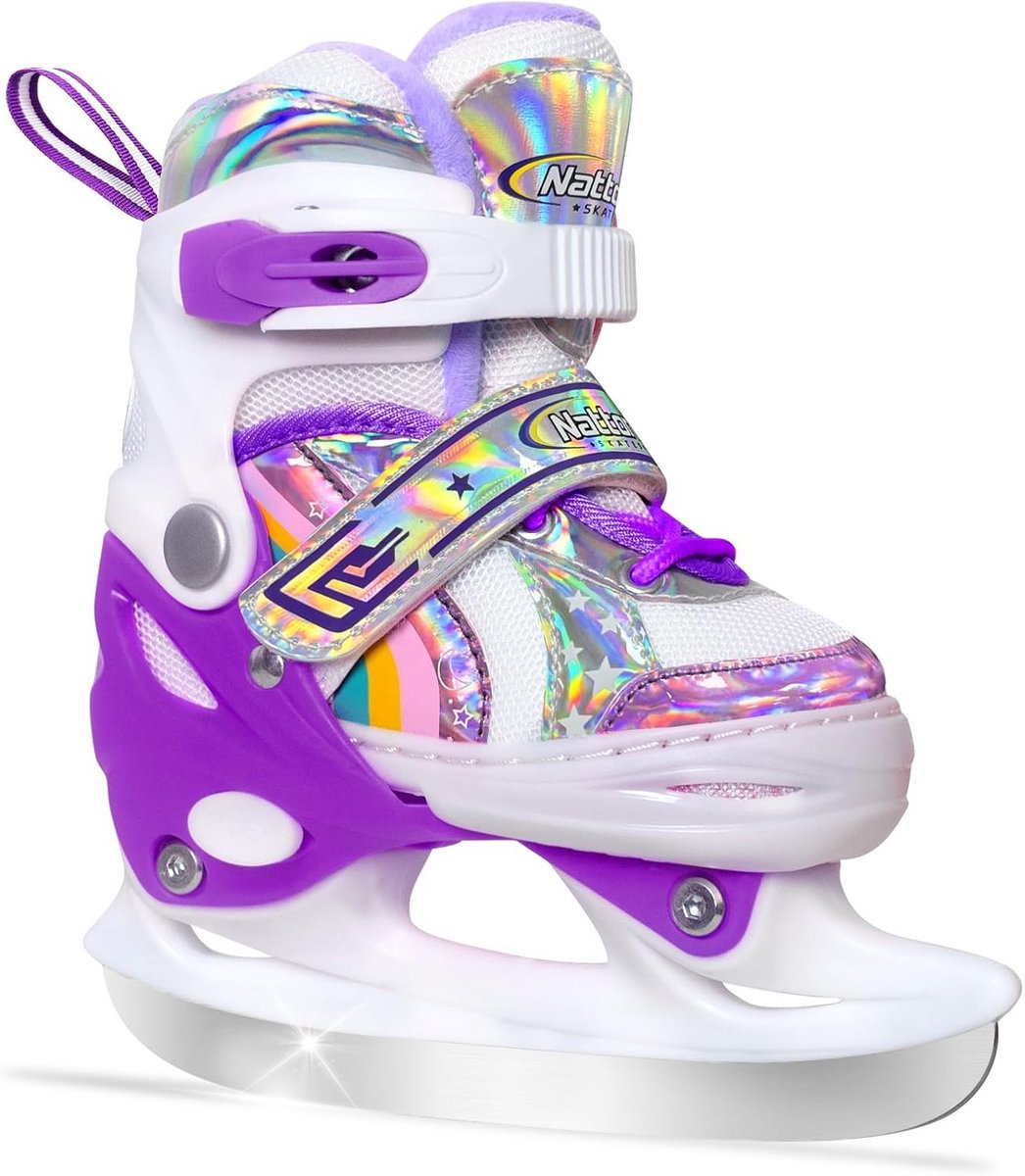 Verstelbare Noren Schaatsen voor Meisjes – 4 Maten – Warme Fleece Voering Verstelbare Noren Schaatsen voor Meisjes – 4 Maten – Warme Fleece Voering