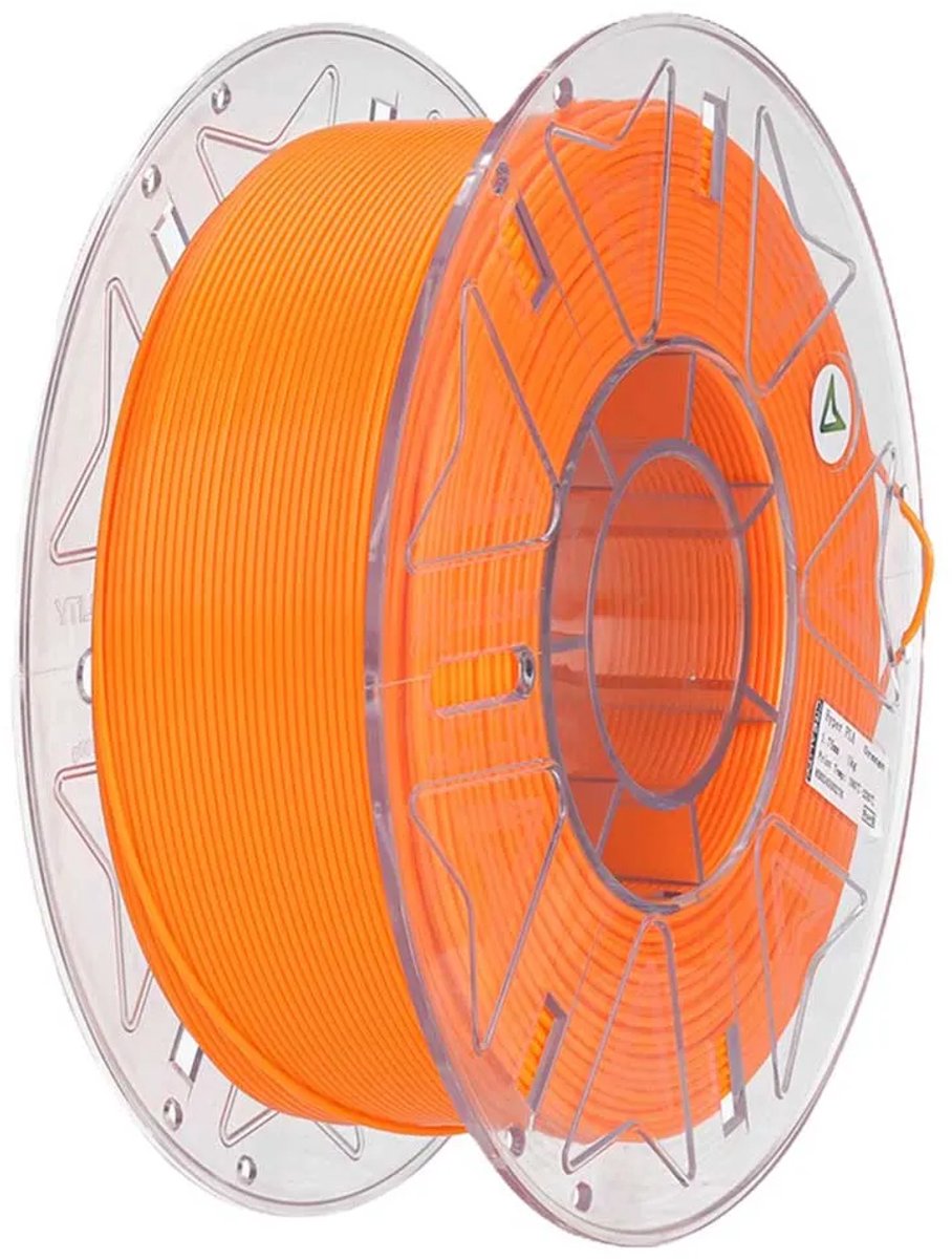 Creality Hyper PLA RFID 3D-Printer Filament - 1,75mm 1kg - Hoge Printsnelheid - RFID Herkenning - Strakke Printkwaliteit - Gebruiksvriendelijk PLA Materiaal - Oranje