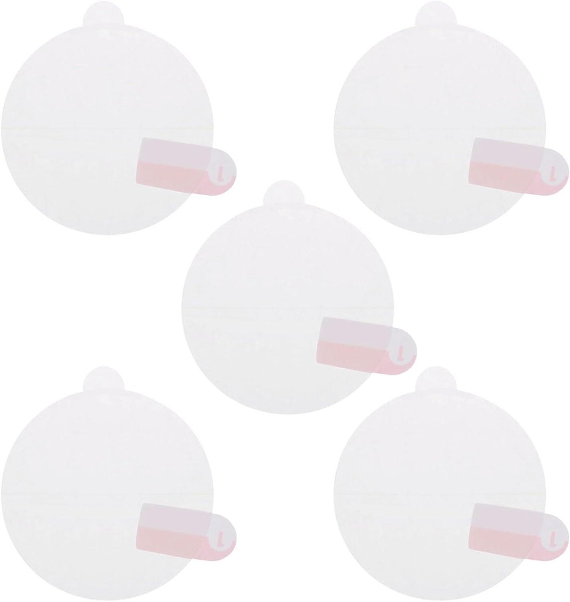 Horlogeglas Beschermfolie - Anti-Blauw Licht - Waterdicht - 43 mm - TPU - Anti-Kras - Universeel - Smartwatch - Beeldschermbeschermfolie - Rond - 5 stuks - Geschikt voor Horloges - Anti-Reflectie - Transparant.