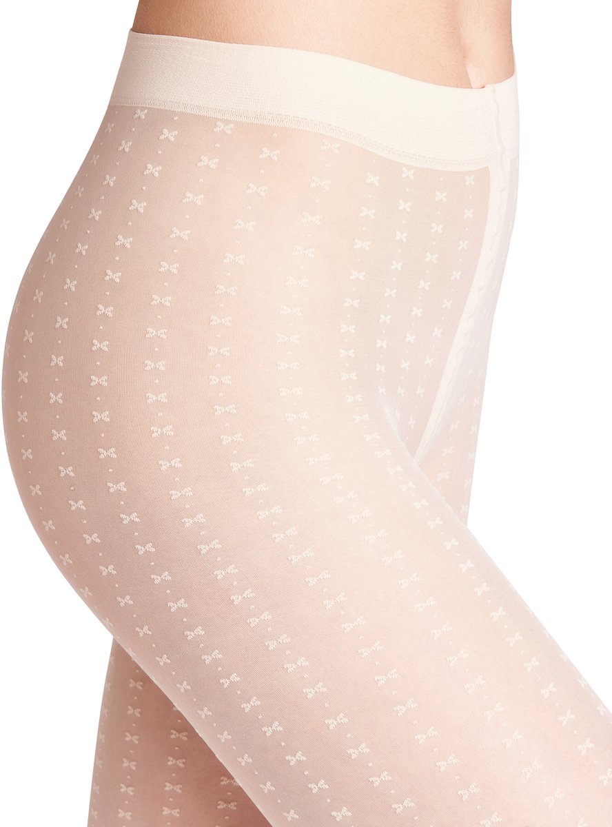 FALKE Firefly 20 DEN transparent materiaal transparent 20 DEN Panty dames wit - maat S
