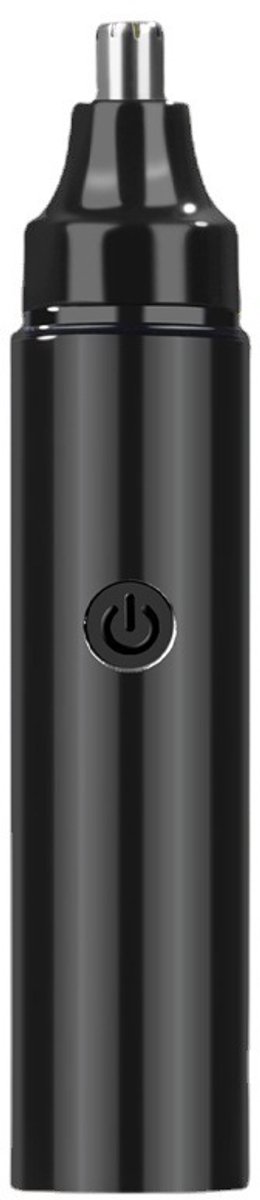Elektrische neushaartrimmer - neustrimmer - neustrimmer oplaadbaar - Oorhaartrimmer - Gezichtstrimmer - Unisex - Zwart - ABS-kunststof