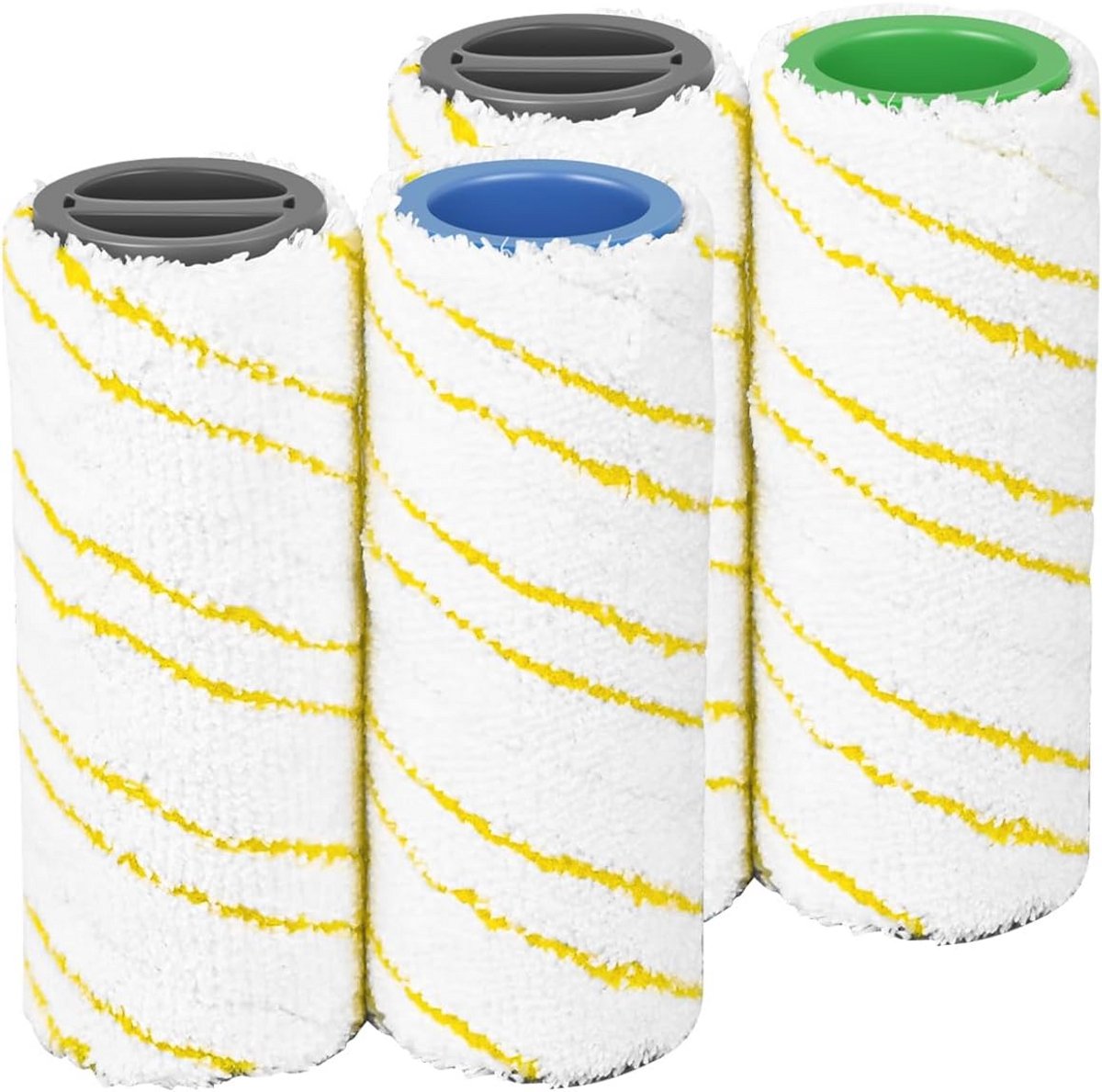 Reserverollen rolborstel voor FC3, FC3D, FC5, FC7 - stofzuigerborstel rolset voor harde vloer
