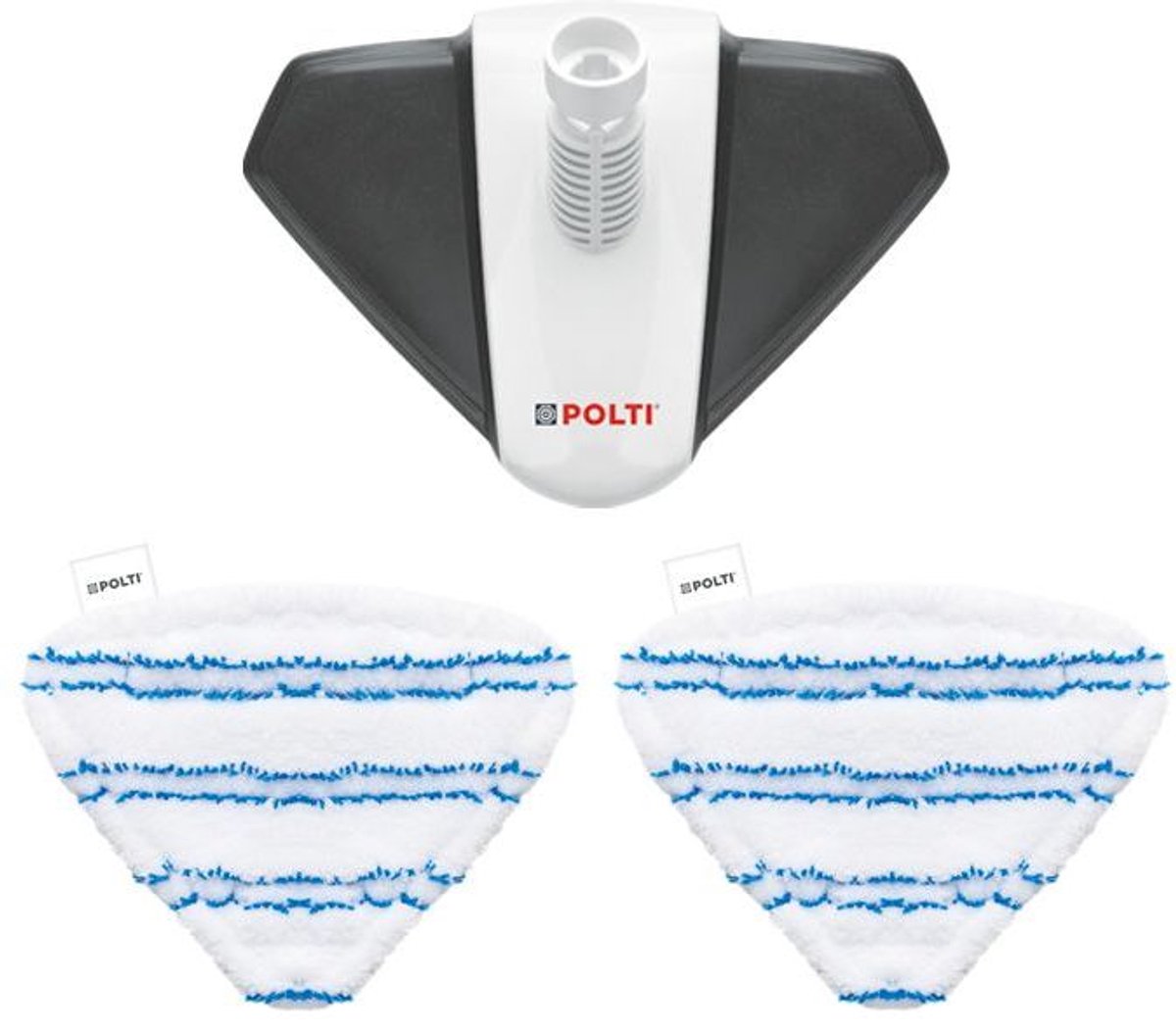 Polti PAEU0400 Driehoekige borstel met 2 doeken