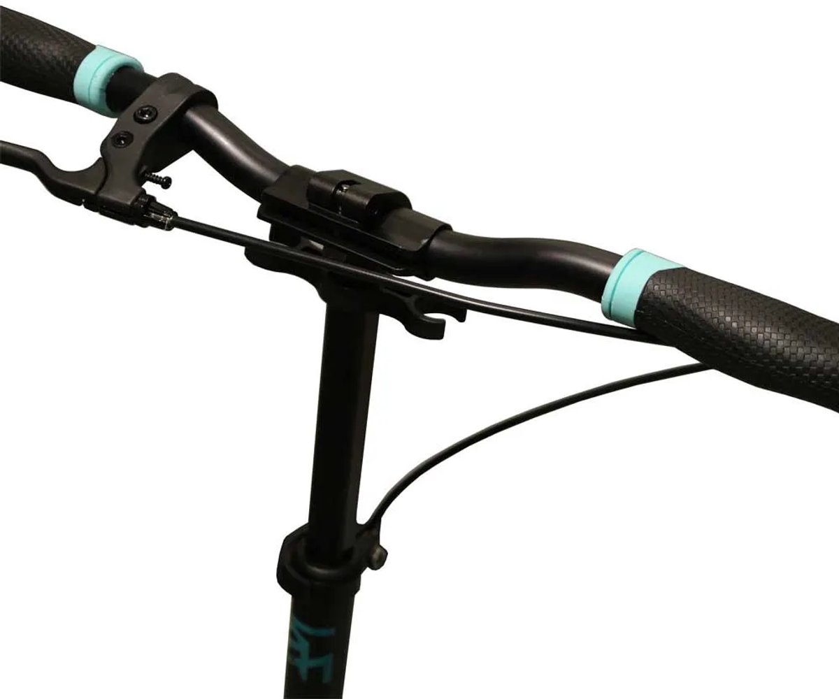 Krf Scooter Urban City 145 Remmen Voor Skates Zilver