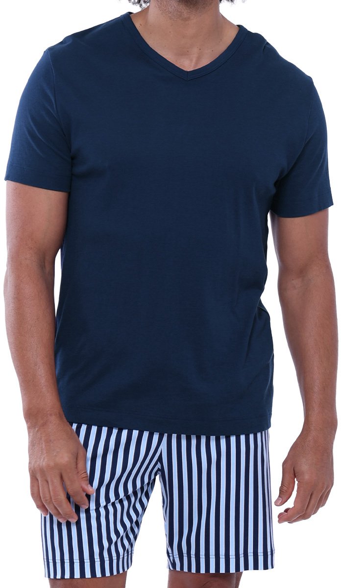 Mey Heren pyjama Graphic Stripes