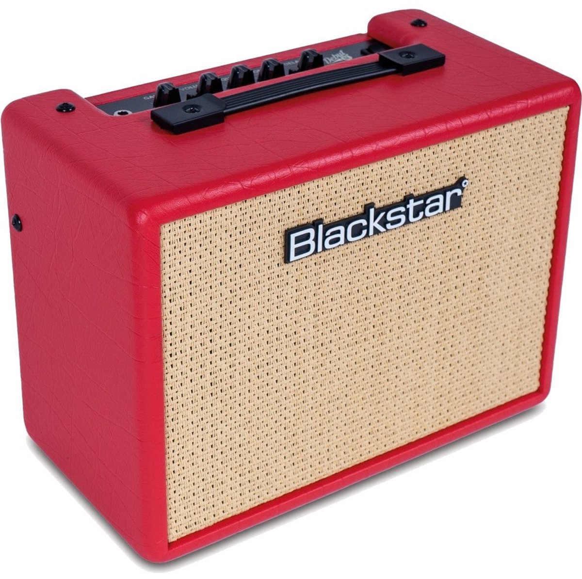 Blackstar Debut 15E Red 15W 2x3" Vintage Stereo Combo gitaarversterker met delay en ISF