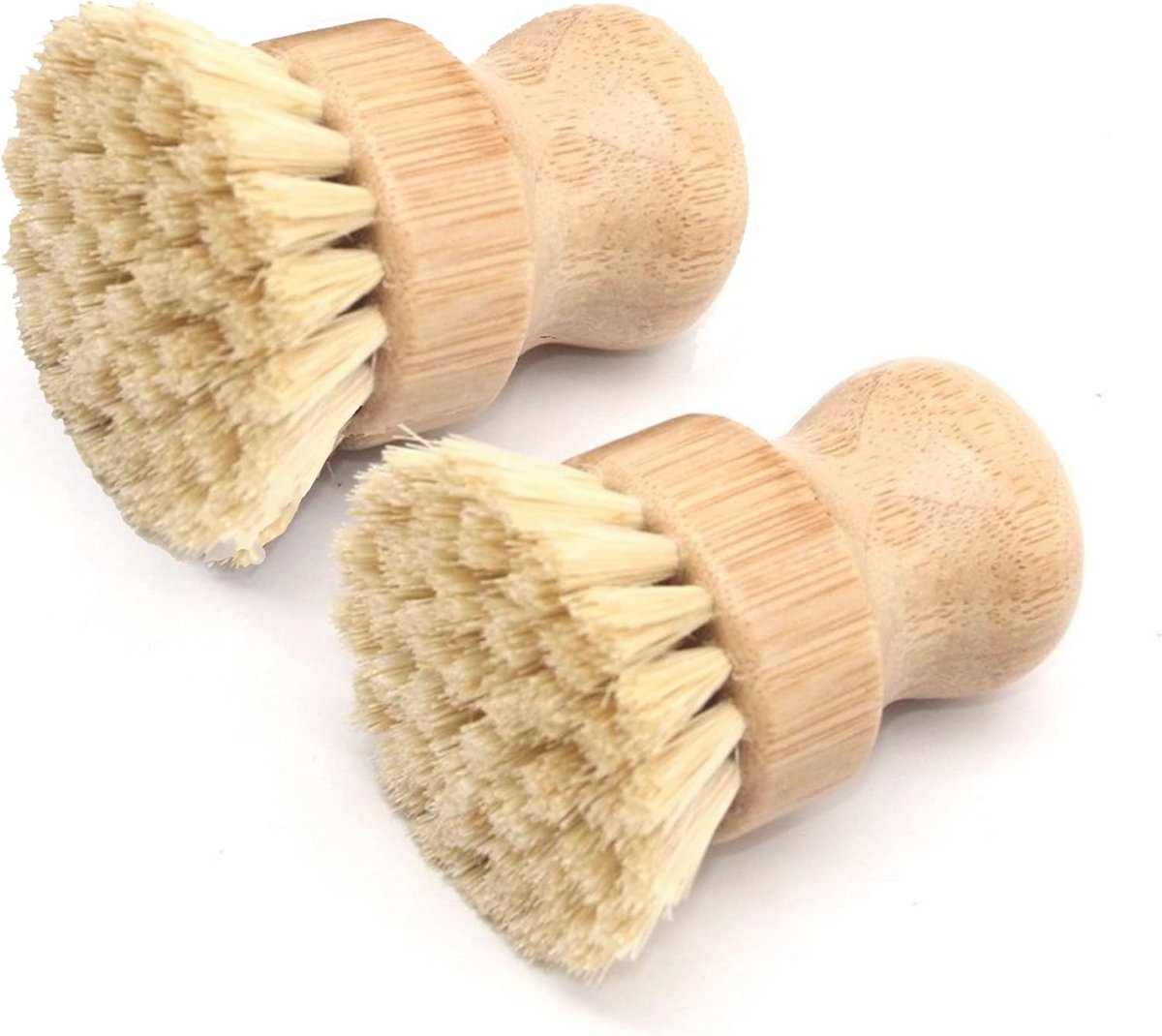 Natuurlijke Sisal Keuken Scrub Borstel voor Potten en Pannen - 2 Stuks