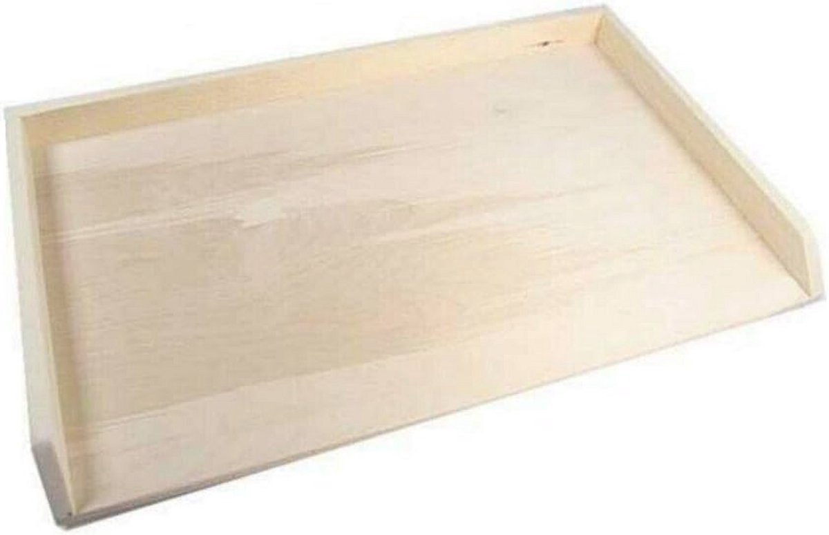 Deegroller van beukenhout voor traditioneel deeg - 85 x 50 cm
