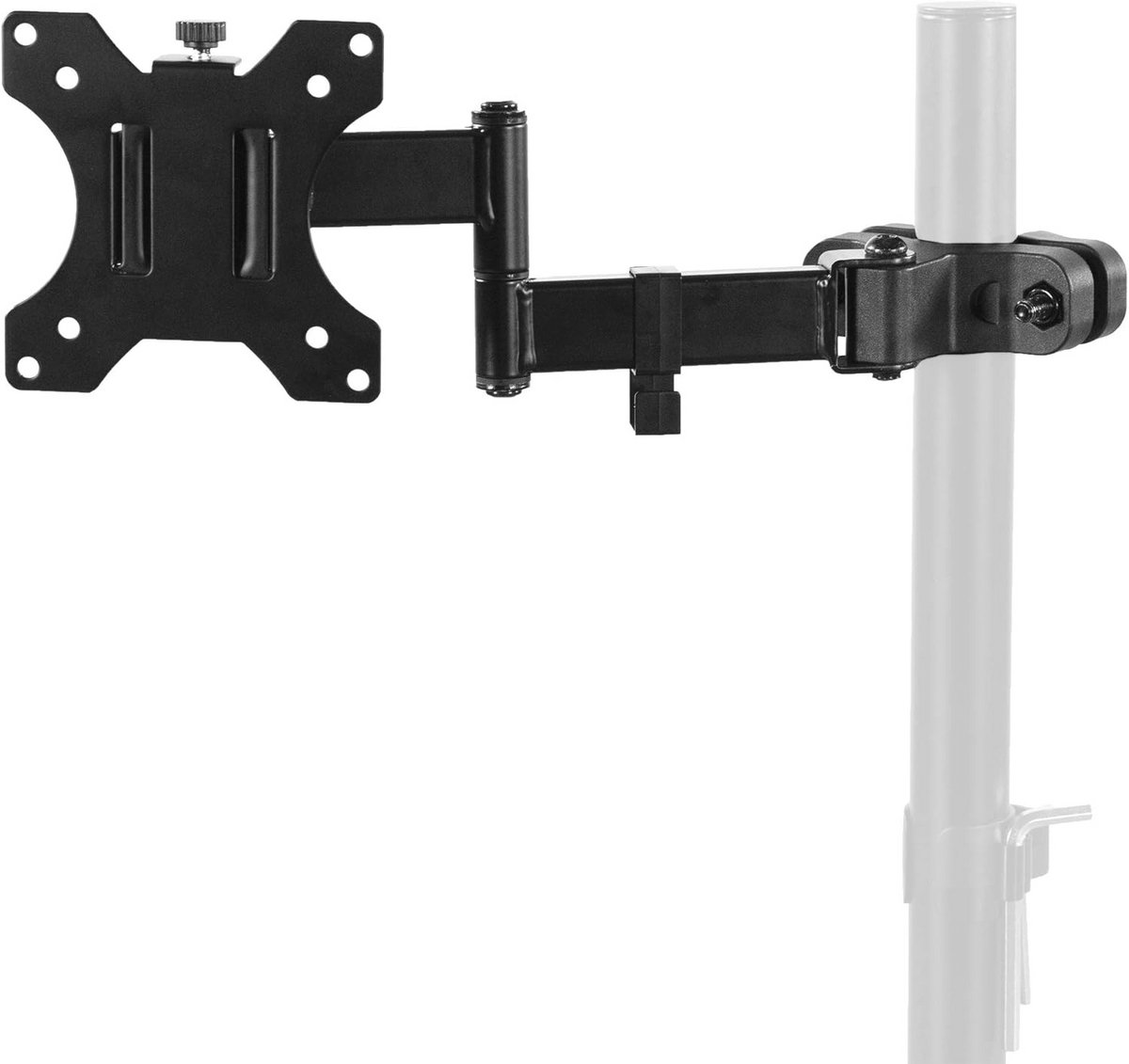 Universele Volledige Beweging Monitorarm voor 17-32 Inch Schermen in Zwart