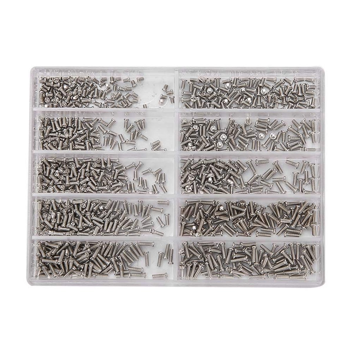 Tailgate schroeven set - roestvrij staal - horloge reparatie accessoires voor horlogemakers en horlogemakers