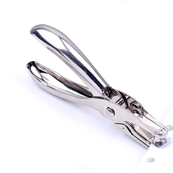 1 stuk- Mini Perforator- perforator 1 gaats- Bureau Perforator-Dagelijkse papierperforator- 3mm- Rond- voor Mappen En Ringbanden- multifunctioneel en draagbaar- voor Thuiskantoor/Thuiswerken-voor ergonomisch design