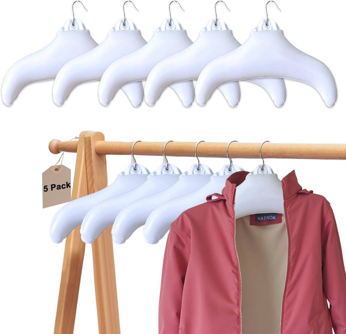 Opvouwbare Kleerhanger - Ruimtebesparende 360° Draaibare Reisaccessoire