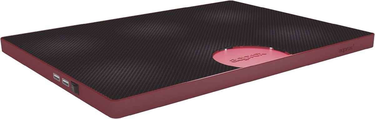 Super Silent Cooler Pad voor 15,4 inch notebooks met USB-poorten