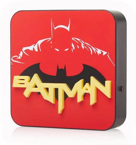 Batman Bureaulamp en Wandlamp - Gamingaccessoire voor Slaapkamer en Kantoor