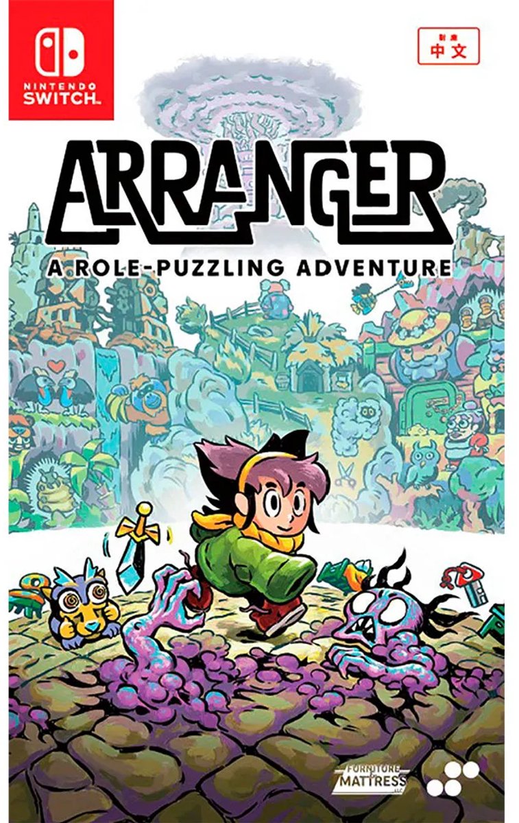 Nintendo Games Switch Arranger: A Role-puzzling Adventure (multi-language) (import) Veelkleurig PAL