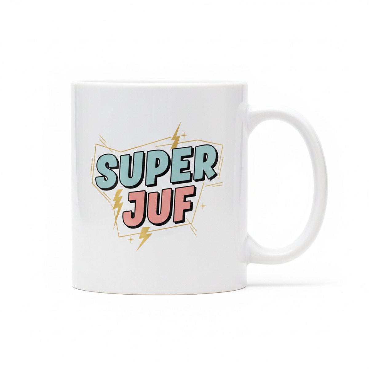 “Super Juf” Mok – Leuke Bedankmok voor Juffen 330 ml