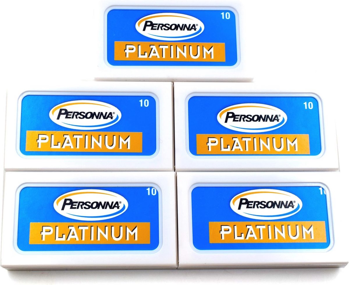 Platinum Scheermesjes voor een Glad Scheerresultaat - 50 Stuks