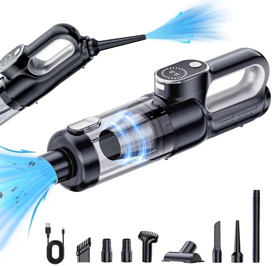 EAFC Kruimeldief snoerloos - Handstofzuiger oplaadbaar - LED - EAFC - €49,99