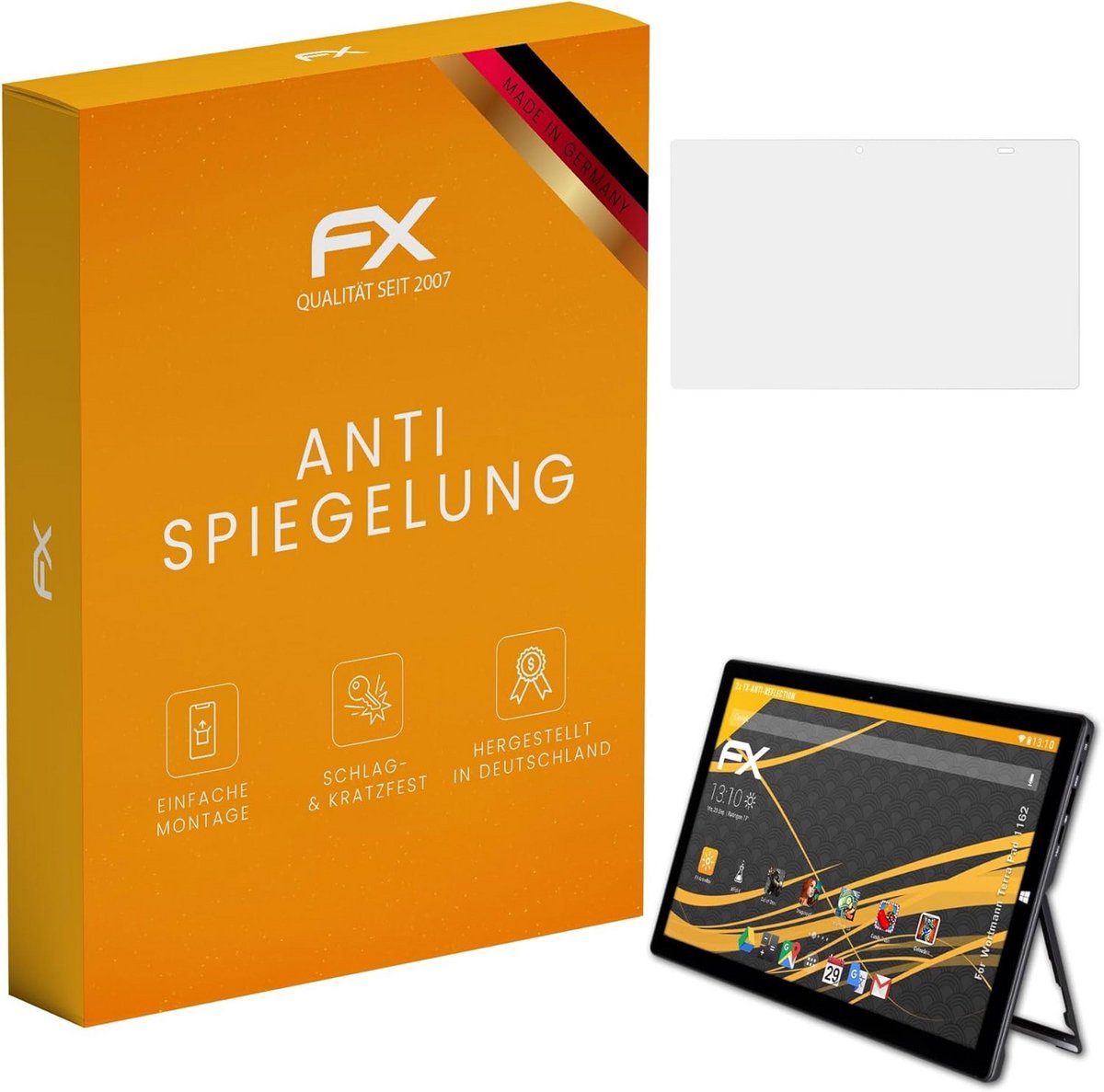 2x Matte Screenprotector voor 11,6 inch Tablet - Antireflectie en Schokabsorberend