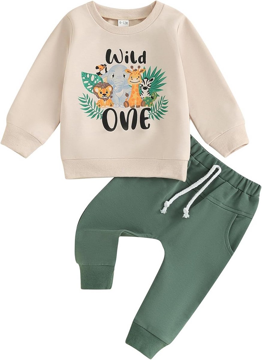 Verjaardag Outfit Jongen - Set voor 1e, 2e of 3e Verjaardag - Korte Mouw Shirt en Korte Broek Zomerkleding